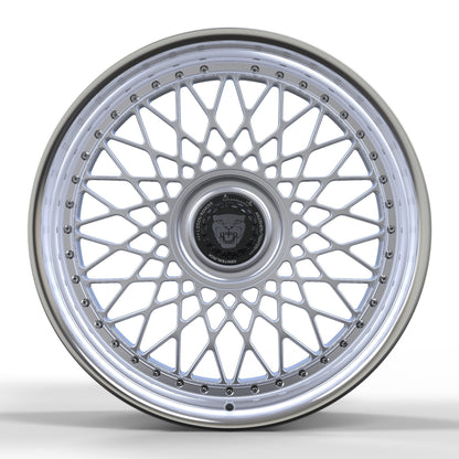 N0 Forged Wheels/Jaguar Silver Original Wheel 2-Piece