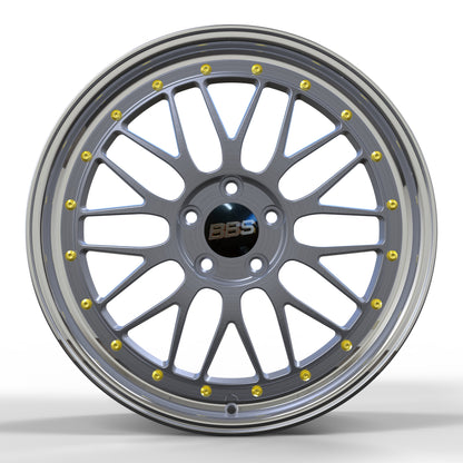 N0 Forged Wheels/BBS lm Grey Same Style 2-Piece