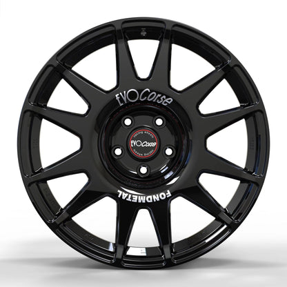 N0 Forged Wheels/DakarSuperZero 17 High Gloss Black Same Style