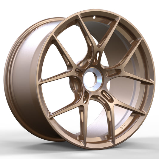 N0 Forged Wheels/Matte Bronze UF16/Fits All BMW Audi Mercedes Benz Porsche Tesla/ Concave Rim Wheel