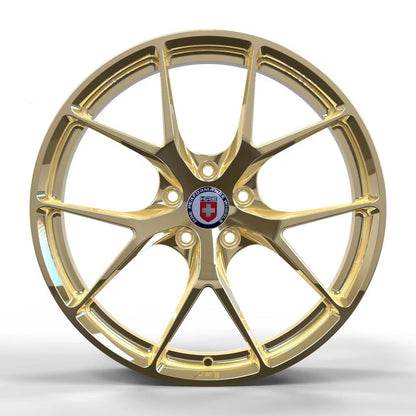 N0 Forged Wheels/Hre P101 Light Gold Same Style With Concave Rim Wheel