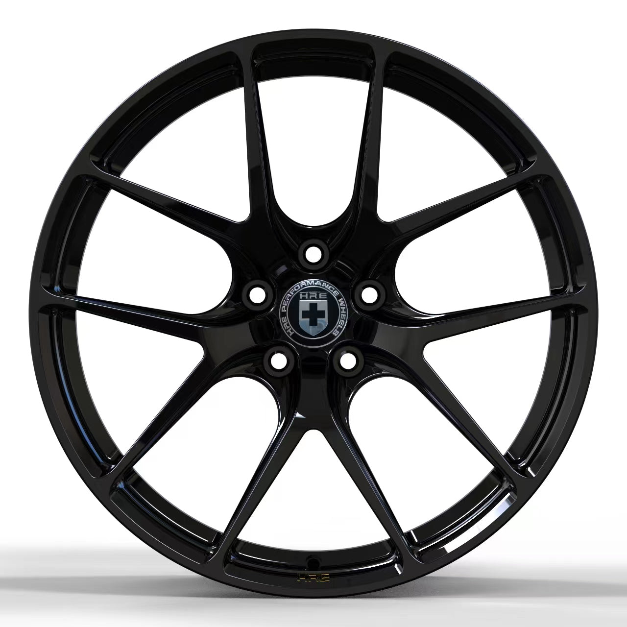 N0 Forged Wheels/Hre P101 High Gloss Black Same Style With Concave Rim Wheel