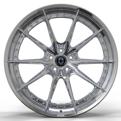 N0 Forged Wheels/Hre S104SC Bright Silver Same Style 2-Piece