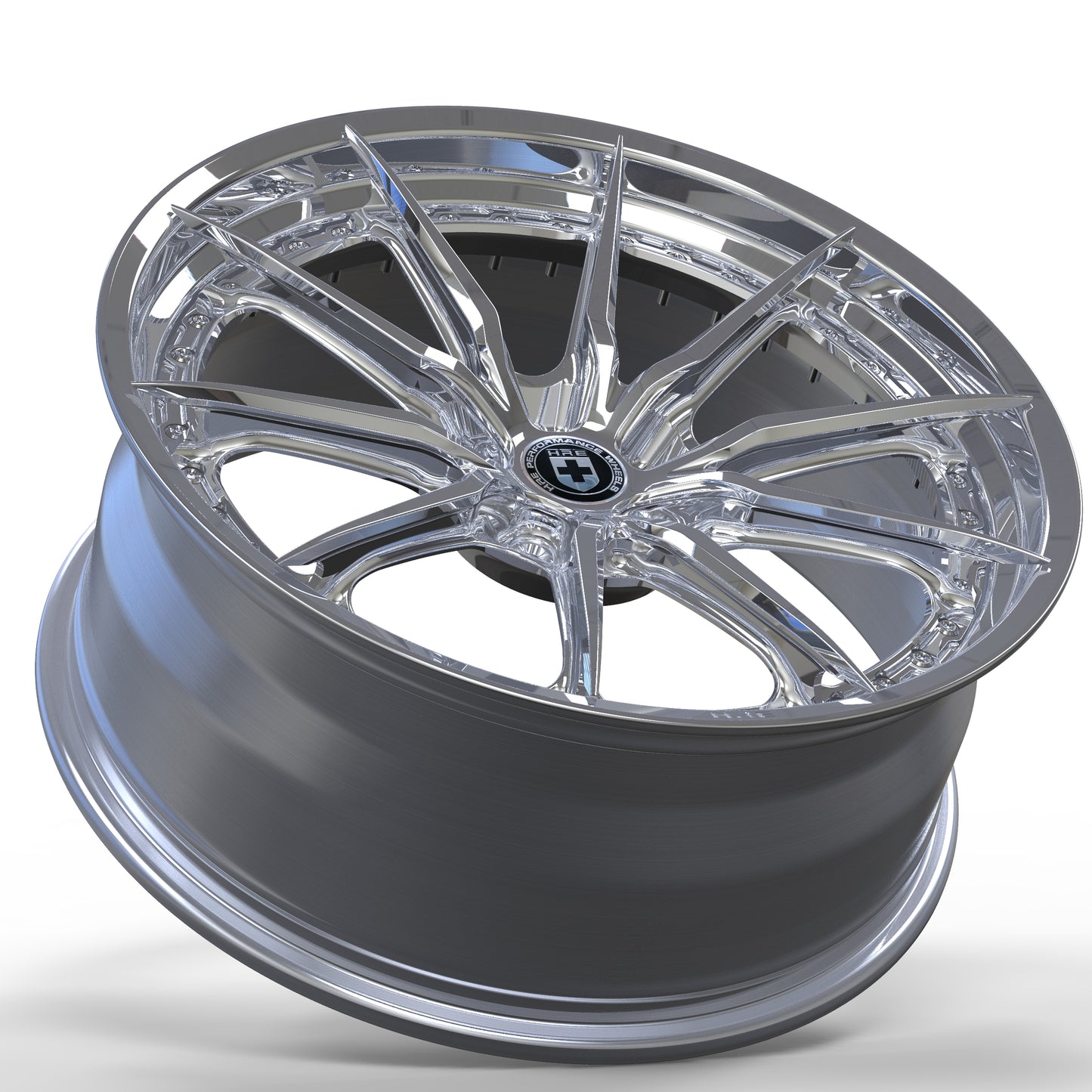 N0 Forged Wheels/Hre S104SC Bright Silver Same Style 2-Piece