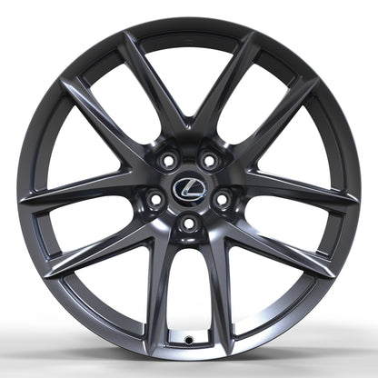 N0 Forged Wheels/Lexus original wheels matte dark gray