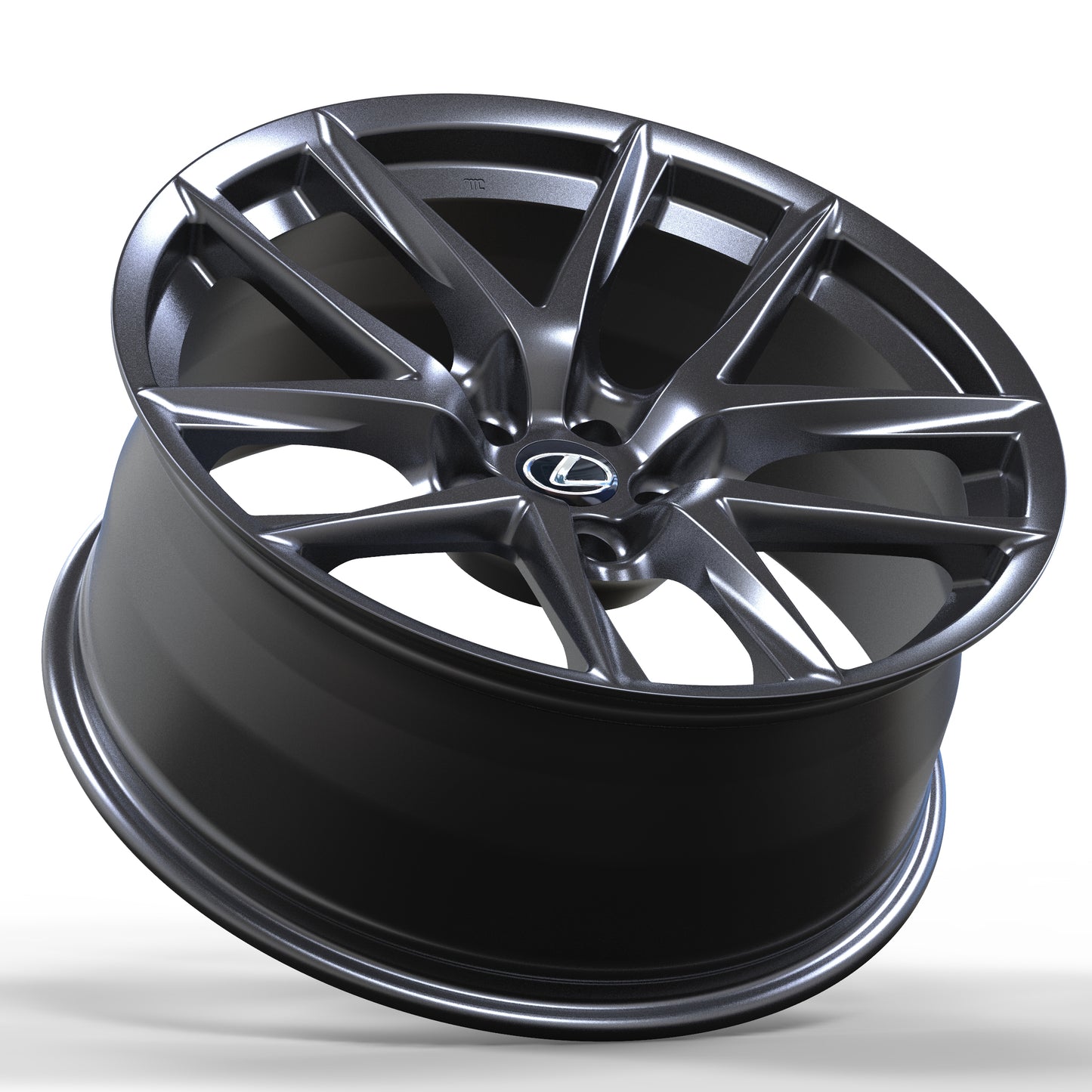 N0 Forged Wheels/Lexus original wheels matte dark gray