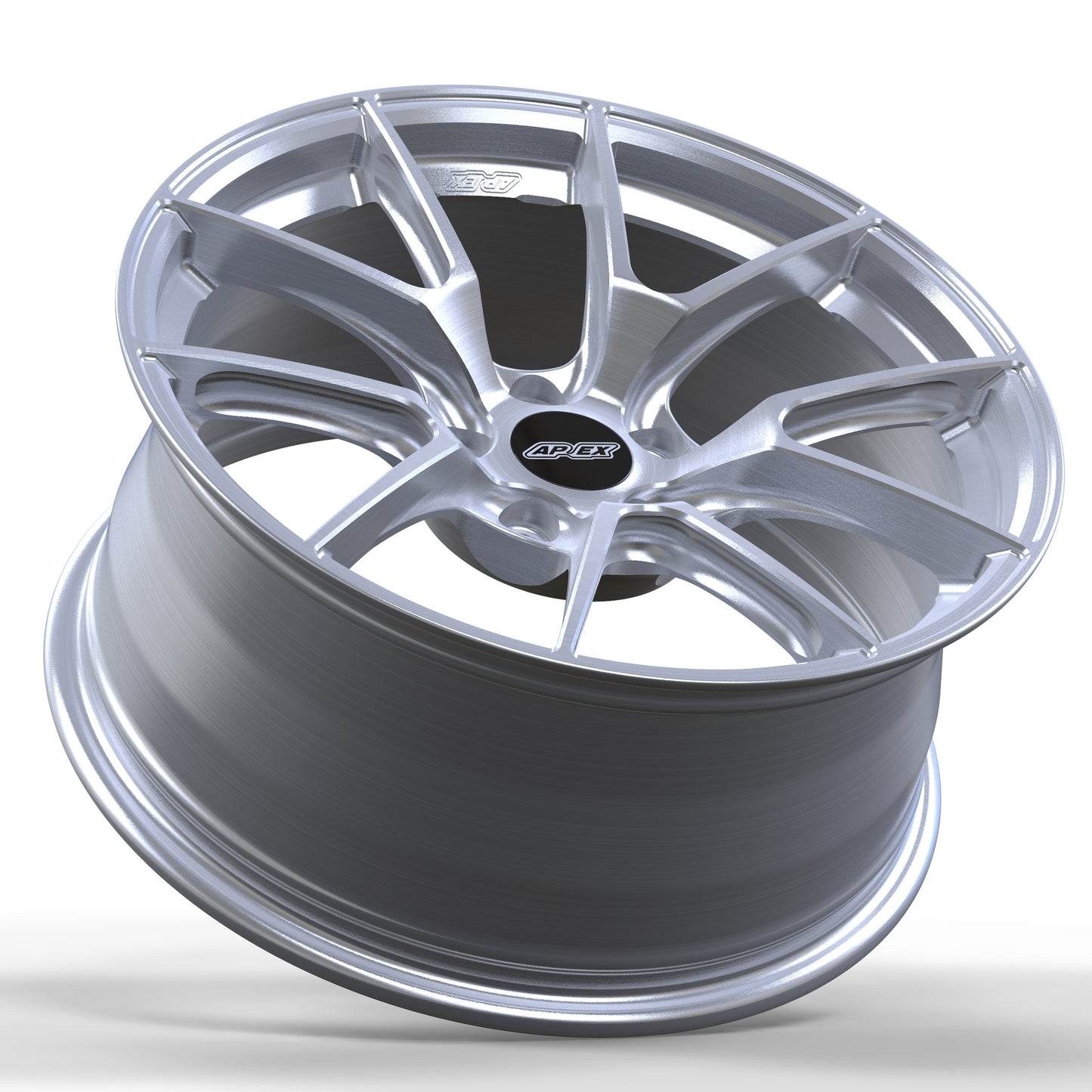 N0 Forged Wheels/Apex Brushed Effect Silver Same Style With Deep Concave Technology