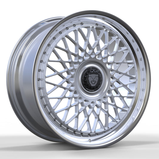 N0 Forged Wheels/Jaguar Silver Original Wheel 2-Piece