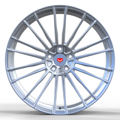 N0 Forged Wheels/Vossen S1704 Brushed Effect Silver Same Style