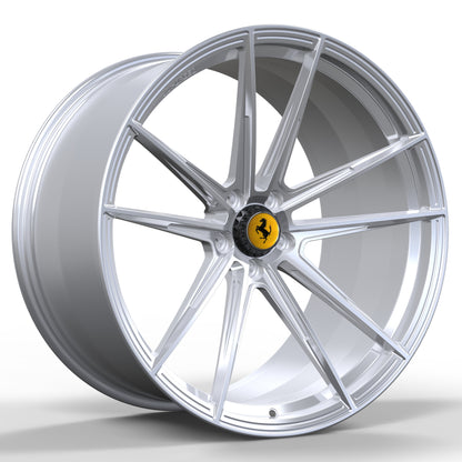 N0 Forged Wheels/Ferrari Silver Original Wheels With Deep Concave Technology