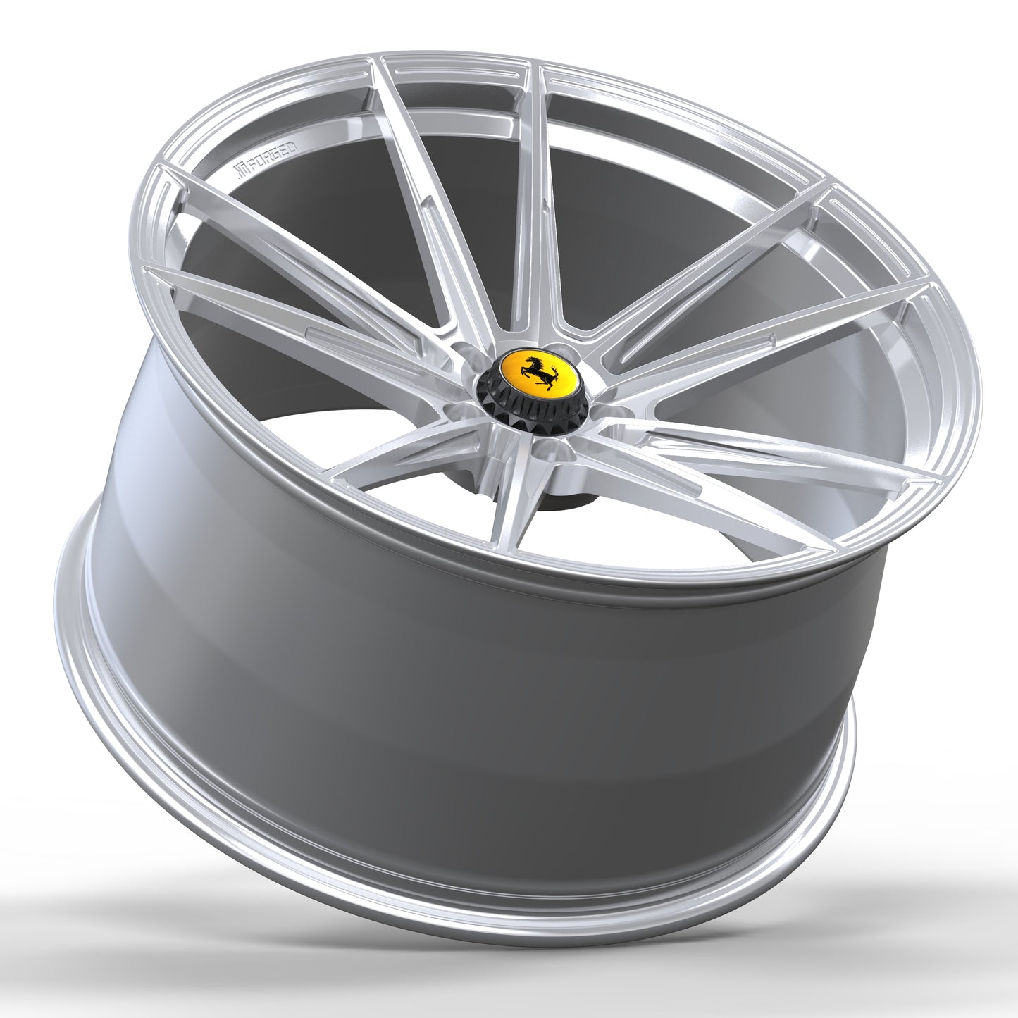 N0 Forged Wheels/Ferrari Silver Original Wheels With Deep Concave Technology