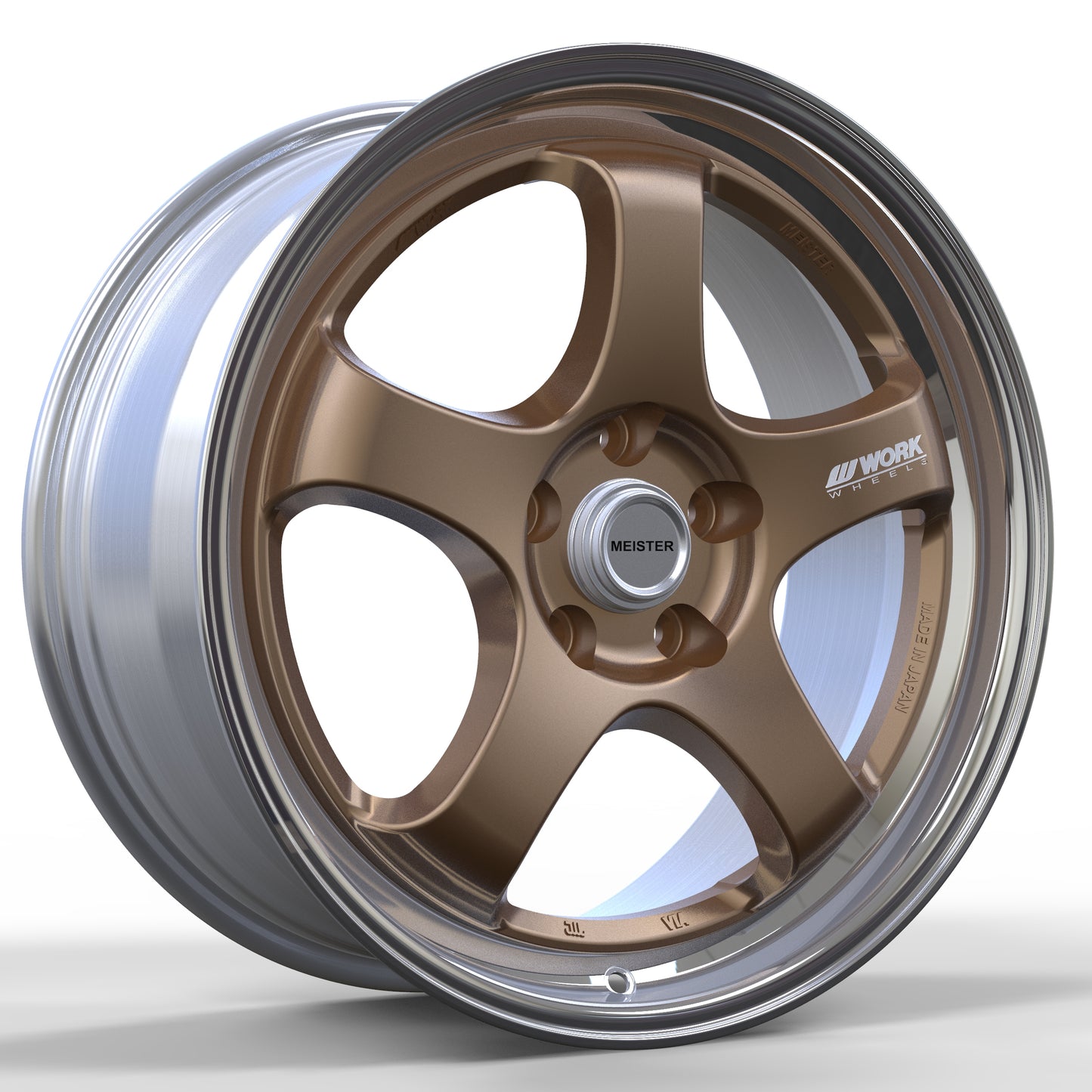 N0 Forged Wheels/Meister S1 3P Bronze Same Style 2-Piece