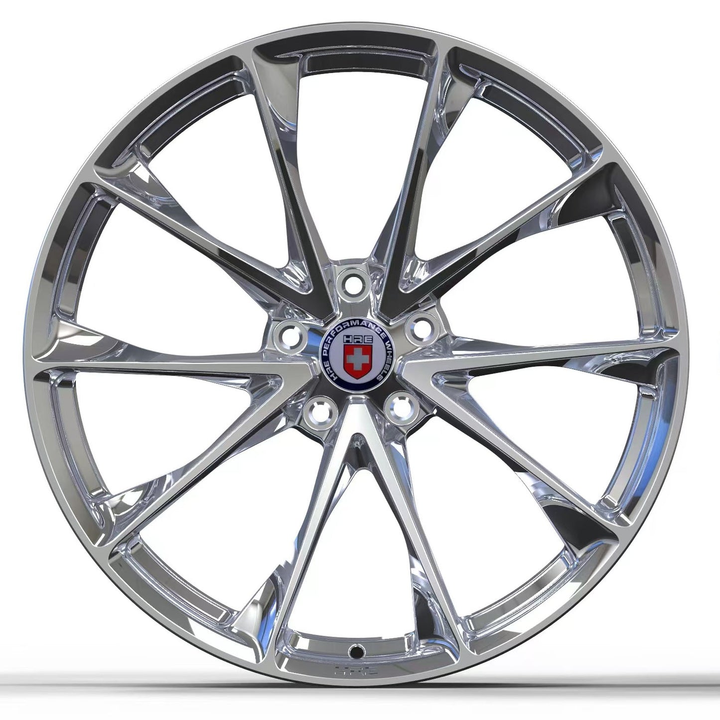 N0 Forged Wheels/Hre P204 Gloss Silver Same Style With Concave Rim Wheel