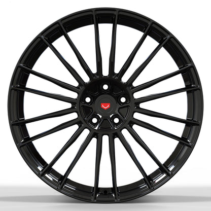 N0 Forged Wheels/Vossen S1704 High Gloss Black Same Style